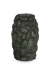 Bronze ashes urn 'Tree of life' with candle holder