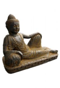 Lying or Reclining Buddha urn Bronze