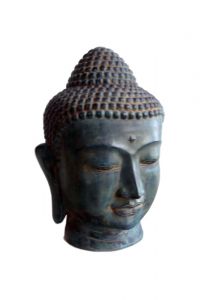 Buddha head keepsake bronze