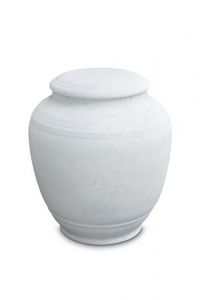 Mini cremation urn for ashes of porcelain 'Classica' - Ice