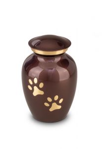Pet urn with pawprints | Small