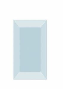 Crystal faceted glass for grave lanterns