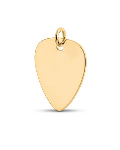 Memorial pendant 'Plectrum' gold