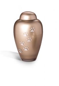 Crystal glass Pet cremation ashes urn