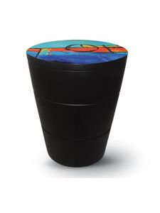 Glassfiber funeral urn cremation ashes