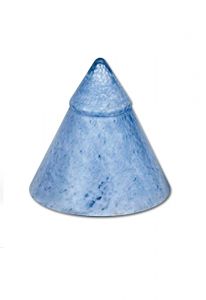 Glass keepsake pyramid
