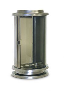 Tombstone lantern stainless steel