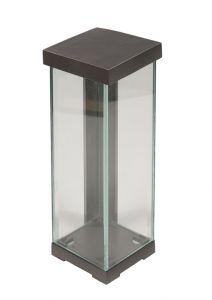 Tombstone lantern aluminium