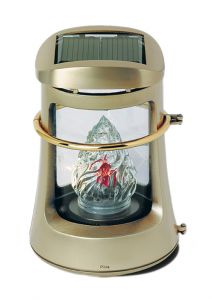 Remembrance lantern on solar power
