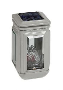 Remembrance lantern on solar power