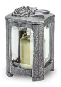 Grave lantern aluminium in several colours