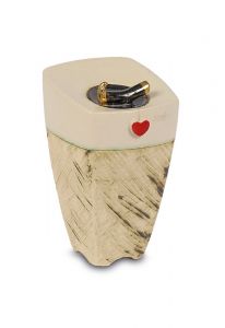 Ceramic keepsake cremation ashes urn cremation ashes urn