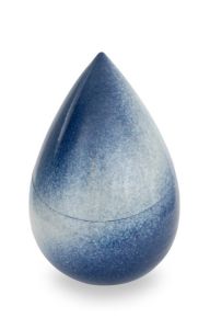 Handmade ceramic funeral urn