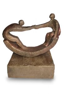 Sculpture Funeral Urn 'Give me your hand'