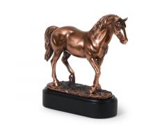 Horse keepsake urn 'Champion'