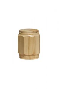 Wooden keepsake cremation urn