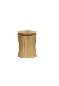 Wooden keepsake ashes urn