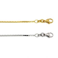 Collier 14 karat yellow gold Venetian links