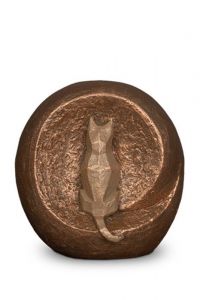 Cat urn 'Curious'