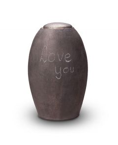Ceramic cremation urn