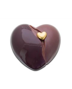 Heart shaped keepsake urn