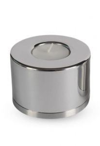 Candle holder keepsake funeral urn cylinder