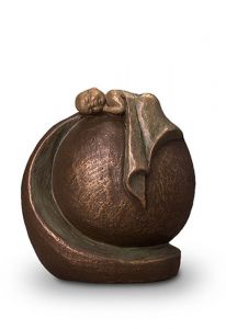 Infant urn 'Rest Peacefully'