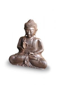 Buddha keepsake ashes urn Bronze