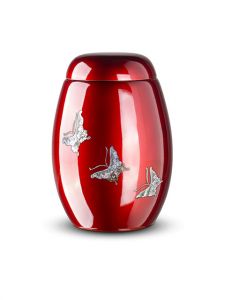 Glassfiber funeral urn cremation ashes