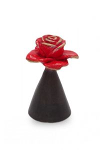 Handmade artist keepsake urn 'Rose'