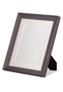 Wooden photo frame black 20x15 cm