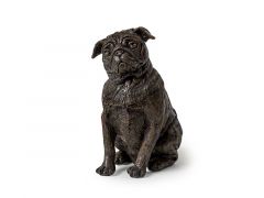 Pug cremation ash dog urn