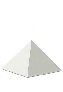 Stainless steel keepsake urn Pyramid
