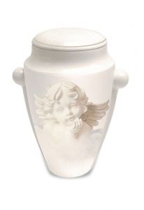 Funeral urn porcelain