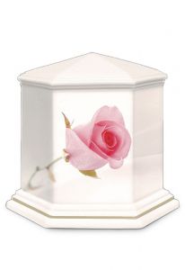 Funeral urn porcelain