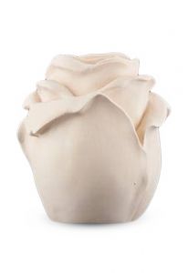 Wooden Urn for Ashes Rose natural lime