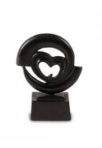 Handmade artist keepsake urn 'Broken heart'