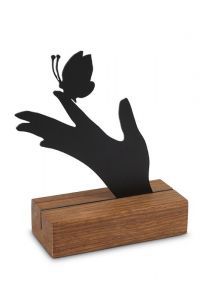 Memorial sculpture with ash compartment ‘Peaceful Soul’