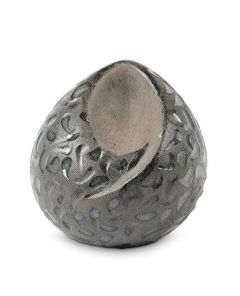 Green-Blue Ceramic Teardrop Keepsake Urn 'Ohm' – Handmade