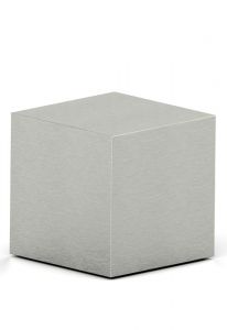 Stainless steel urn 'Cube'