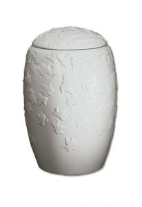 Funeral urn porcelain