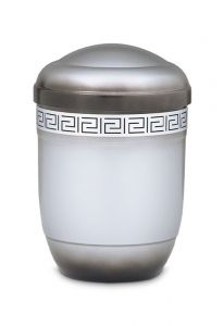 Cremation urn made from aluminium