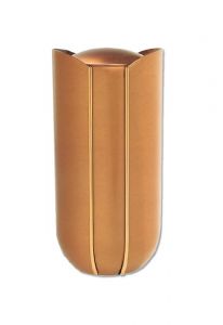 Brass funeral urn cremation ashes