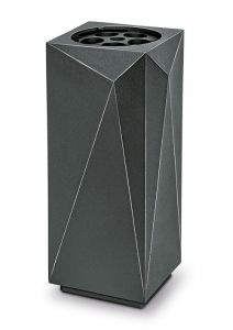 Modern grave vase aluminium in several colours