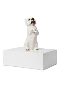 Pet cremation ashes urn 'West Highland Terrier'