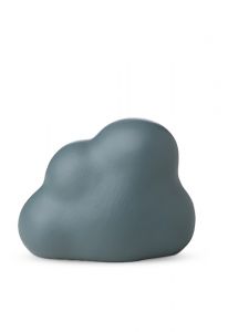 Blue cloud keepsake ashes urn