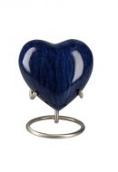 Brass keepsake funeral urn cremation ashes