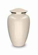 Brass funeral urn cremation ashes