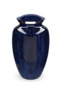 Brass funeral urn cremation ashes