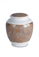 Funeral urn porcelain